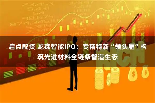 启点配资 龙鑫智能IPO：专精特新“领头雁”构筑先进材料全链条智造生态